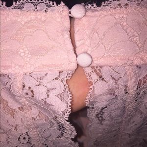 Guess Lace Pink Bodycon Dress!